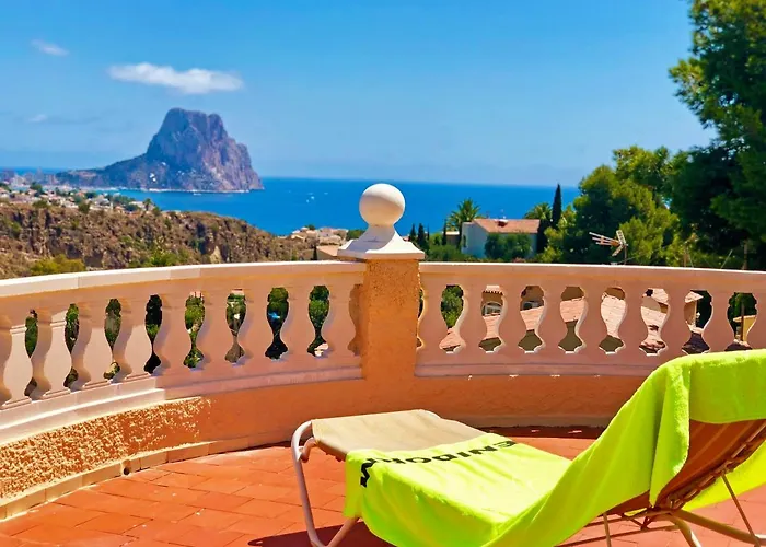 Spartacus - Piscina Privada Y Vistas Al Mar Вилла Кальпе