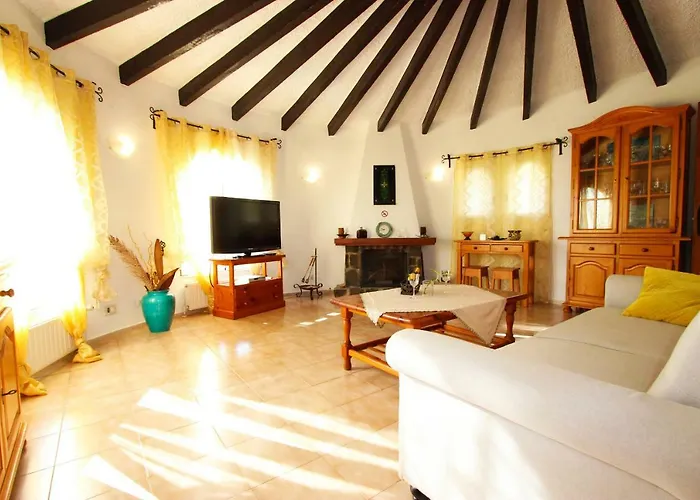 Spartacus - Piscina Privada Y Vistas Al Mar 卡尔佩